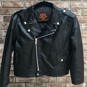 Milwaukee Leather Unisex Children’s Biker Jacket